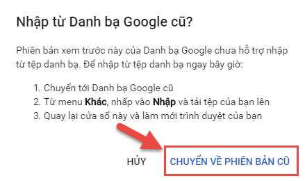 Add contact Gmail cho danh bạ Gmail từ file CSV