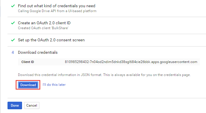Bulk Share Google Drive iClick
