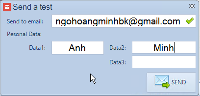 Cá nhân hóa, trộn nội dung email trước khi gửi email marketing