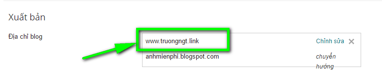 Huong dan cai dat tien mien (domain) cho blogspot