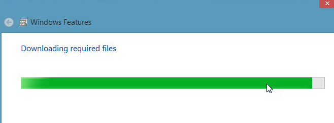 Cài đặt .NET 3.5 SP1 cho windows  8, win 10