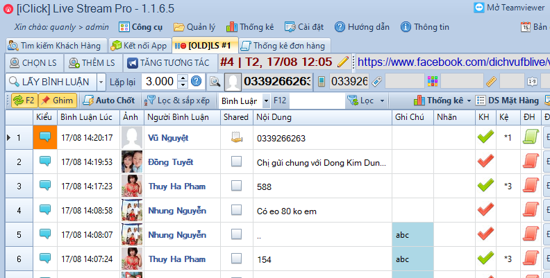 Cập nhật phiên bản 1.1.6.5 phần mềm LiveStream Pro