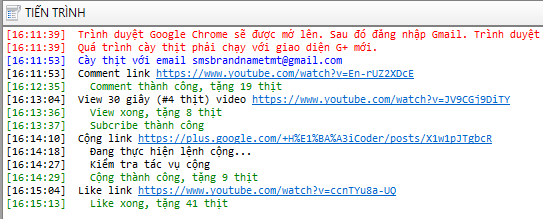 Cập nhật phần mềm seo Google Plus phiên bản 1.0.8.5