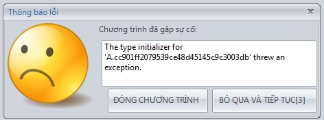 Sự cố server iClick