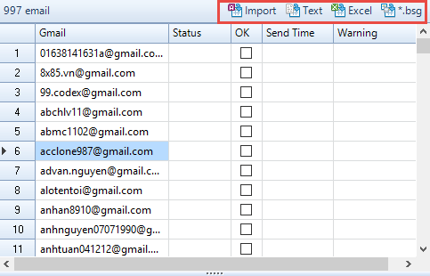 Gởi <b>email marketing</b> inbox 100%