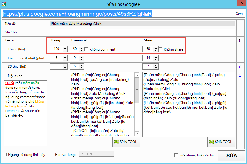 Hiệu quả khi sử dụng phần mềm SEO Google Plus