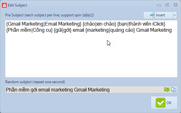 Hướng dẫn sử dụng Gmail Marketing iClick