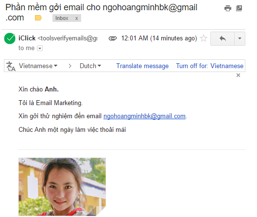 Hướng dẫn sử dụng Gmail Marketing iClick