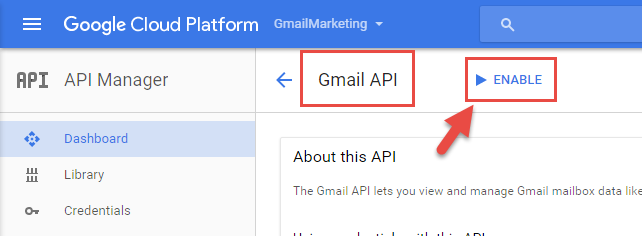 Hướng dẫn tạo file client ID json để gửi Gmail Marketig iClick