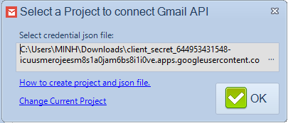 Hướng dẫn tạo file client ID json để gửi Gmail Marketig iClick