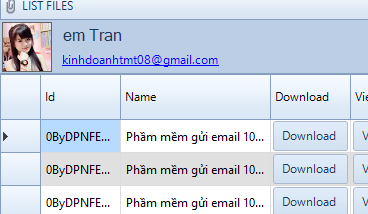 Khai báo Gmail cho phần mềm Bulk Share Google Drive iClick gặp lỗi