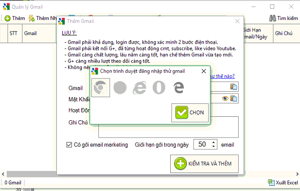 Không chạy được phần mềm seo G+