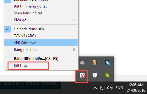 Gõ tiếng việt trong iClick bị mất chữ