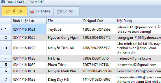 Làm thế nào lọc hết comment trên Facebook