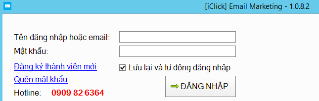 Phần mềm gửi email marketing iClick