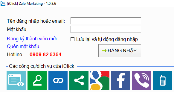 Phần mềm gửi tin nhắn hàng loạt zalo marketing iClick
