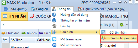 Phần mềm gửi tin nhắn SMS Marketing iClick