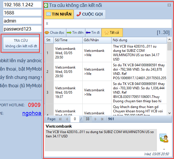 Phần mềm gửi tin nhắn SMS Marketing iClick