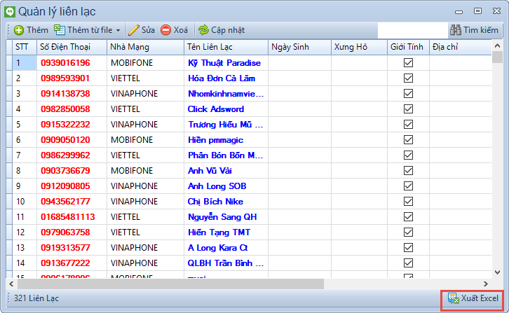 Phần mềm gửi tin nhắn SMS Marketing iClick