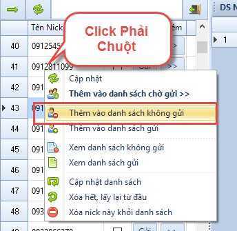 Phần mềm quảng cáo Zalo