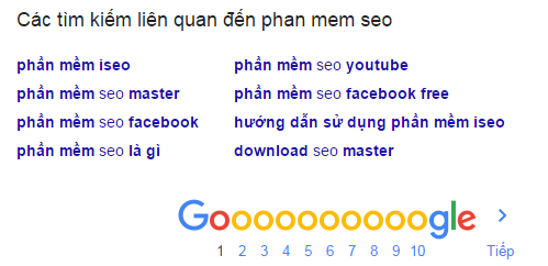 Phương pháp tạo gợi ý khi tìm kiếm Google