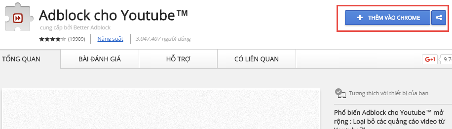 Cách chặn quảng cáo trên Yotube