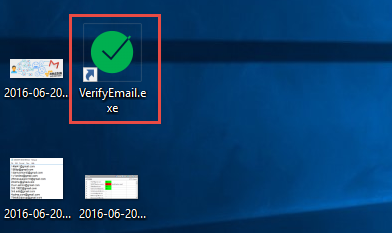 Cài đặt phần mềm kiểm tra email sống