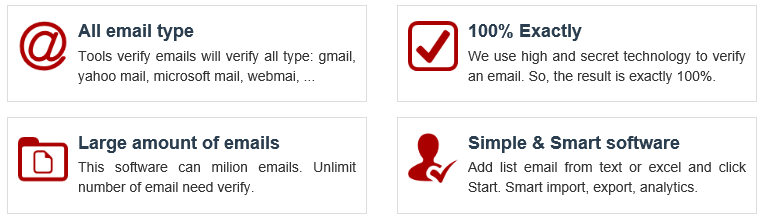 Công cụ kiểm tra email tồn tại
