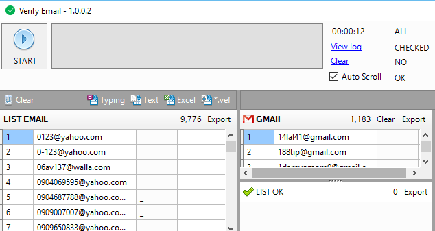 Công cụ kiểm tra email tồn tại