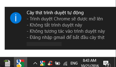 Công cụ seo G+, Youtube, Location ra mắt tính năng cày thị trên trình duyệt tự độn
