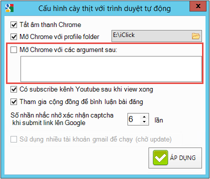 Cập nhật cày thịt với trình duyệt tự động 1.0.8.2