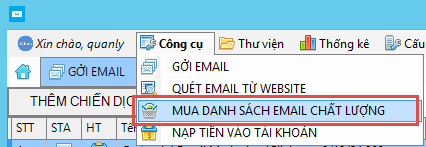 Cập nhật email marketing 1.0.7.7