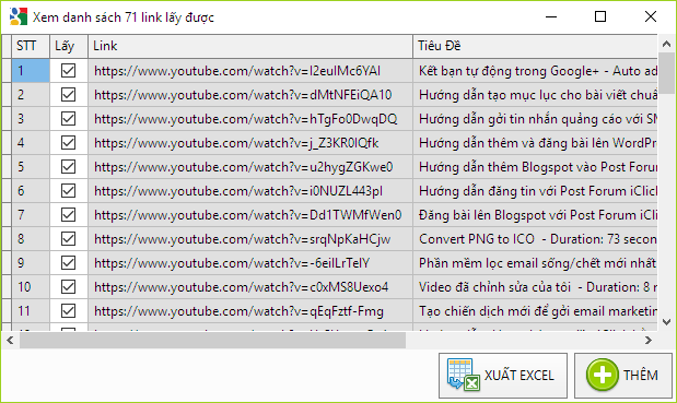 cập nhật phần mềm seo youtub, G+, google maps