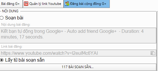 cập nhật phần mềm seo youtub, G+, google maps