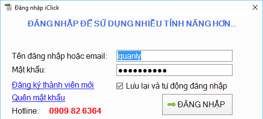 Cập nhật phần mềm soạn thảo HTML iClick Editor