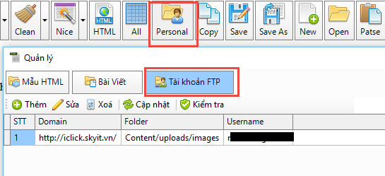 Cập nhật phần mềm soạn thảo HTML iClick Editor