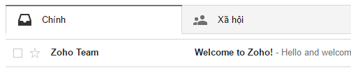 Đăng ký hộp mail Zoho