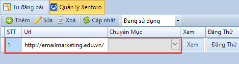 Đăng tự động lên forum xenforo với post forum iclick