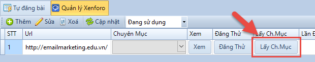 Đăng tự động lên forum xenforo với post forum iclick