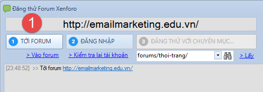 Đăng tự động lên forum xenforo với post forum iclick