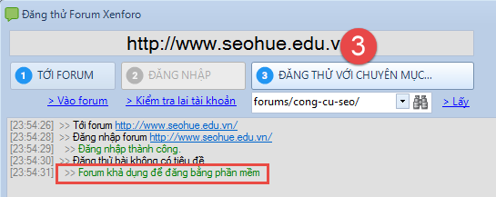 Đăng tự động lên forum xenforo với post forum iclick