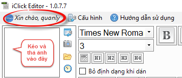 Giới thiệu công cụ soạn thảo HTML iClick Editor