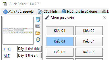 Giới thiệu công cụ soạn thảo HTML iClick Editor