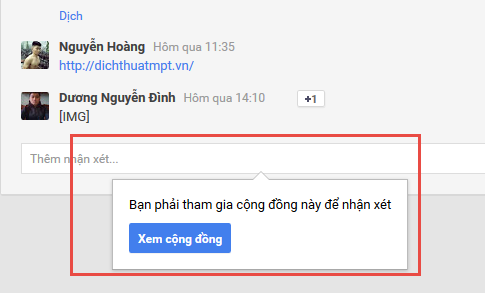 G Plus và Youtube của iClick sẽ tự động report link hỏng