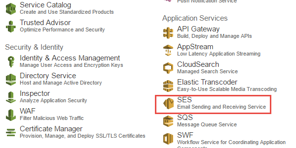 Gởi email bằng AMAZON SES