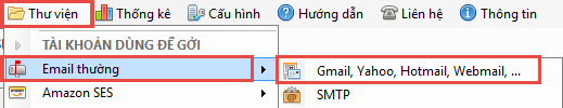 Gởi email bằng AMAZON SES