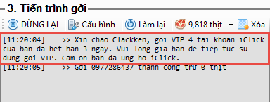 Gửi sms marketing từ file excel