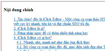 Giới thiệu công cụ soạn thảo HTML iClick Editor