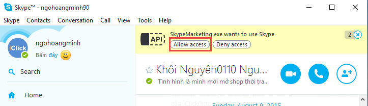 Giới thiệu về Skype Marketing