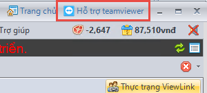 Hỗ trợ iClick qua teamviewer